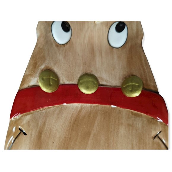 Fitz & Floyd Essential Snack Therapy Reindeer Plate - Picture 10 of 13